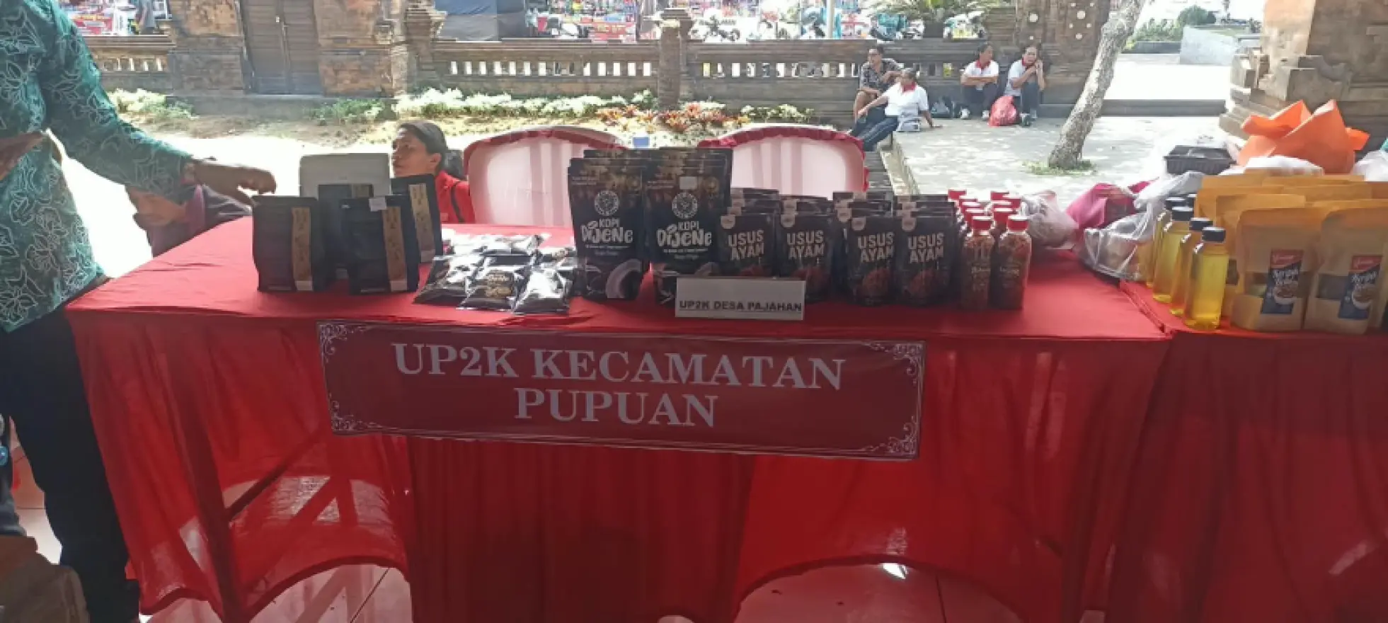 DESA PAJAHAN WAKILI KECAMATAN PUPUAN DALAM KEGIATAN UP2K HKG PKK KE-54